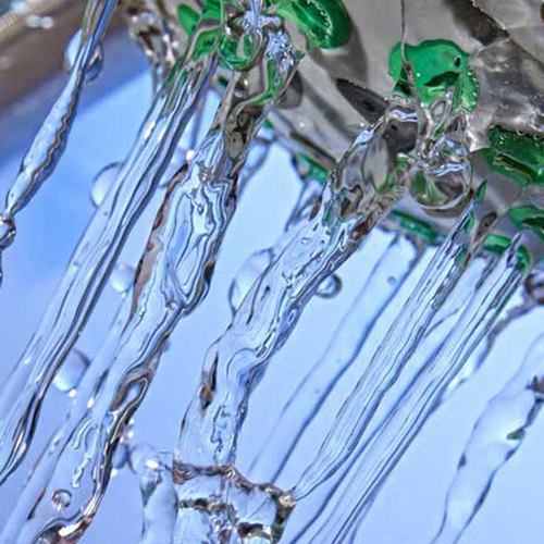 Smell hydrogen sulfide in shower