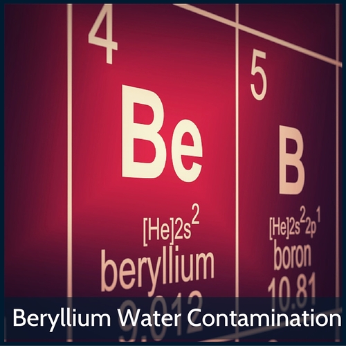 Beryllium water contamination Beryllium