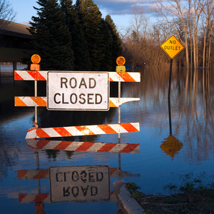 Flooding can cause serious problems if you get drinking water from a well. here's what you need to know. Road Flooding Closure