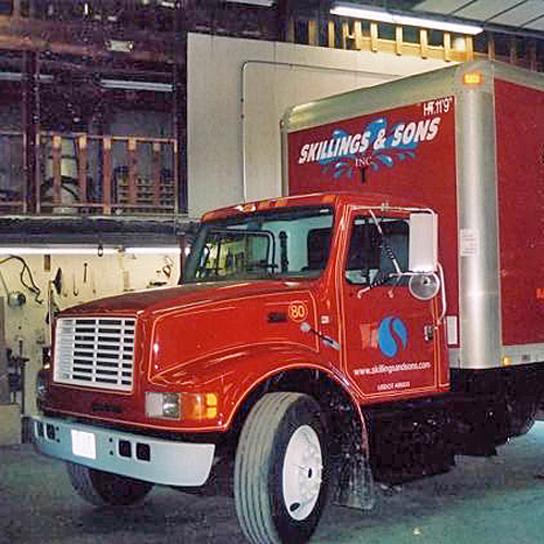 Skillings & Sons Rolling Well Supply Warehouse skillings truck