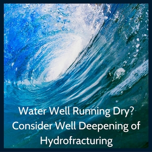 Well deepening and hydrofracturing
