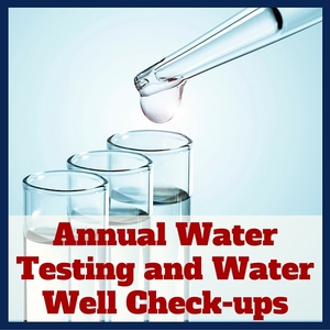 Water Testing and Well Check-ups water testing