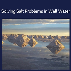 Removing salt from drinking water Salt in water