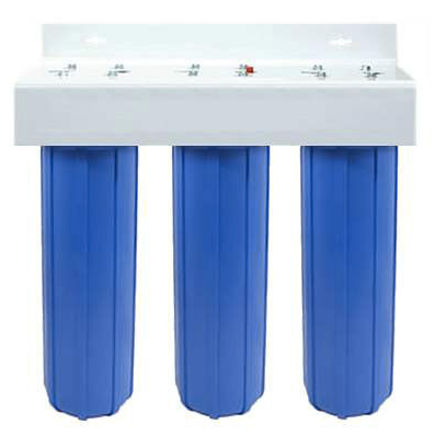 A whole house water filtration system solves water quality problems. water filtration system