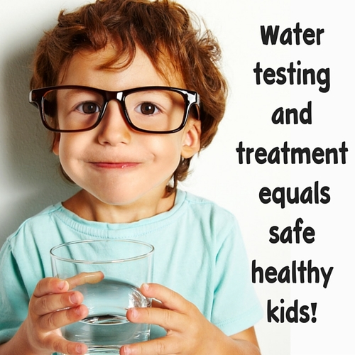 Well water safety, water testing and the health of your children. Well water safety